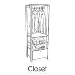 closet comprimida