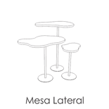 mesa lateral comprimida